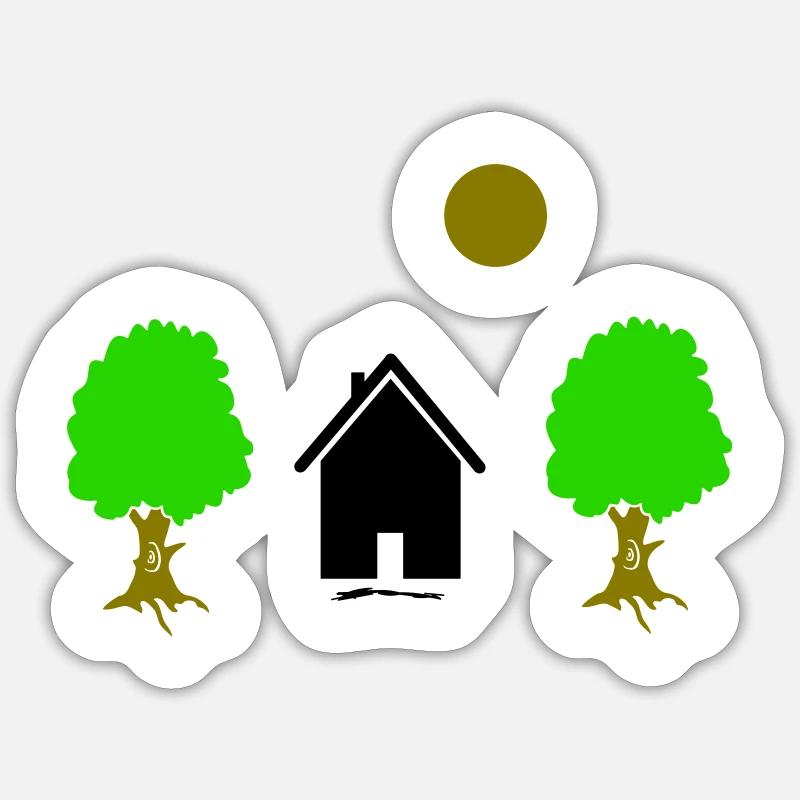 Sticker Größe S (10 x 10 cm) - 