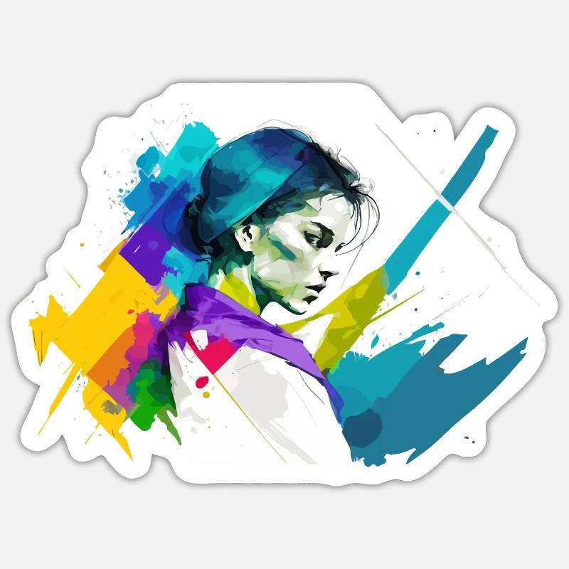 Sticker Größe S (10 x 10 cm) - 