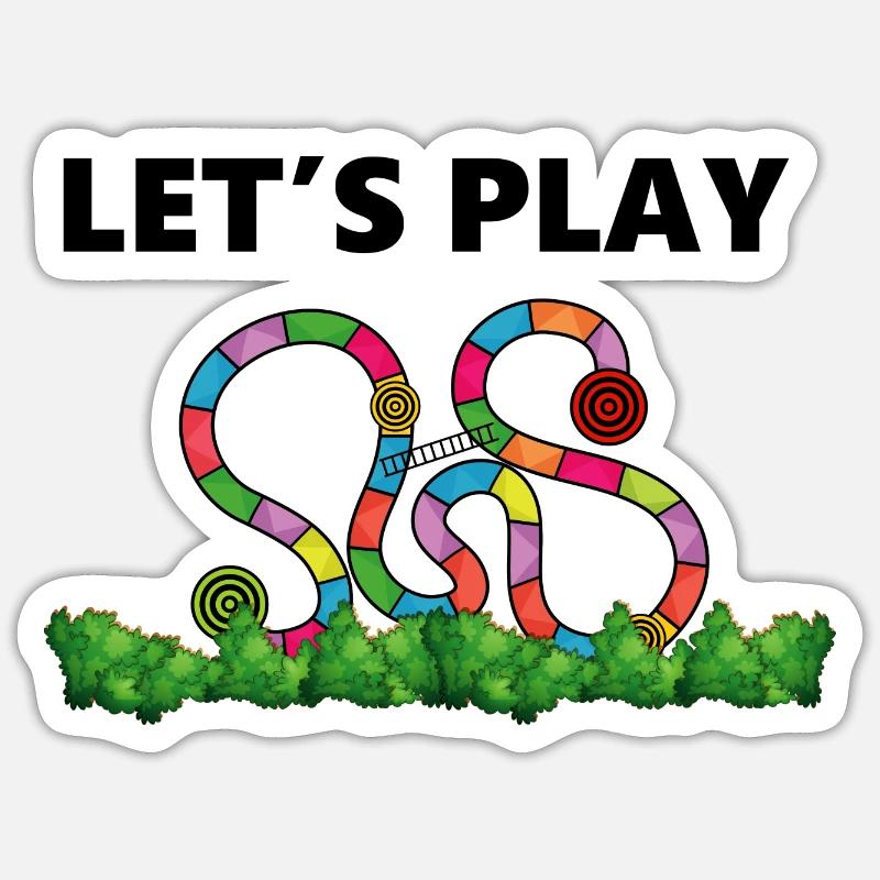 Boardgame Chess Backgammon Game Night Sticker size S (10 x 10 cm)