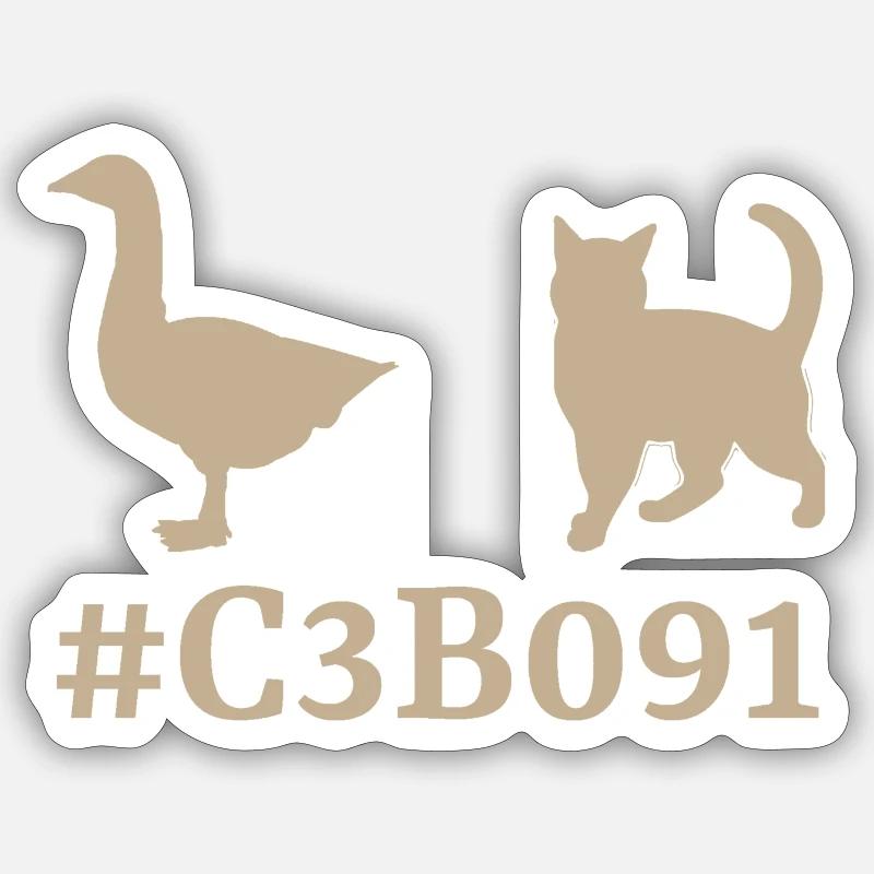 Sticker Größe S (10 x 10 cm) - 