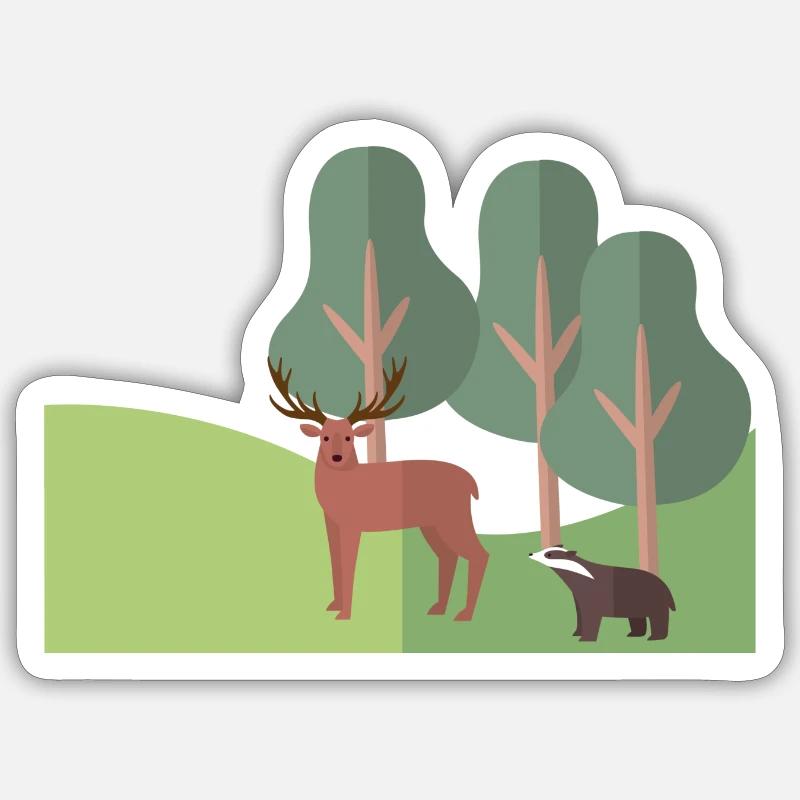 Sticker Größe S (10 x 10 cm) - 