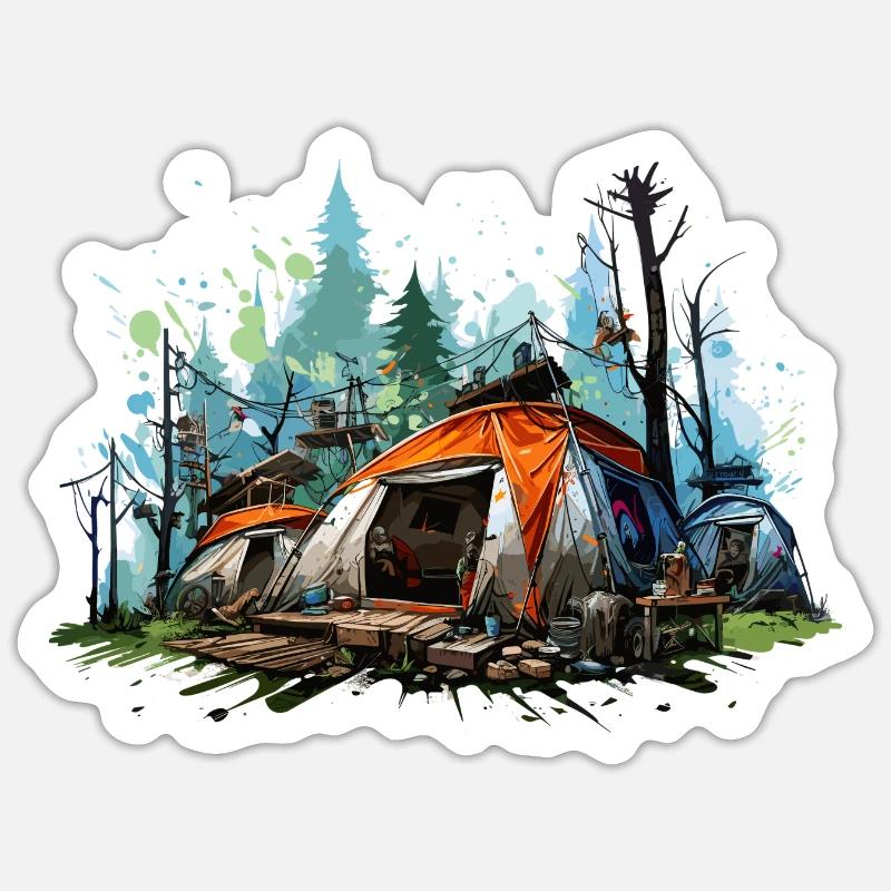 Sticker Größe S (10 x 10 cm) - 