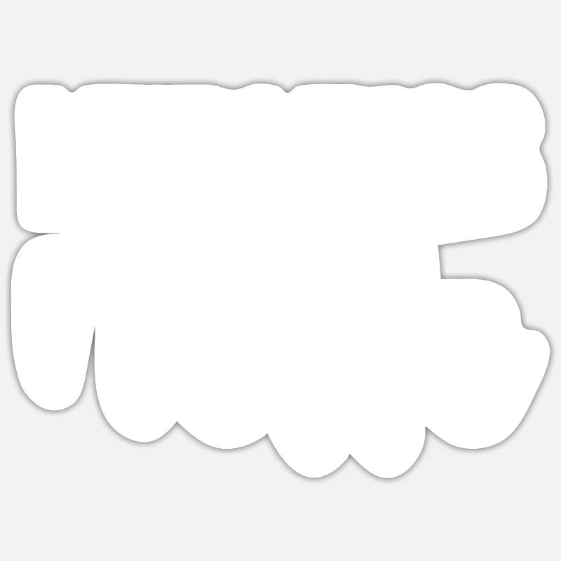 Neffe - Sticker Größe S (10 x 10 cm) - Mattweiß