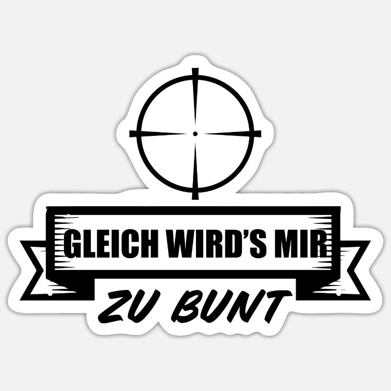Sticker Größe S (10 x 10 cm) - 
