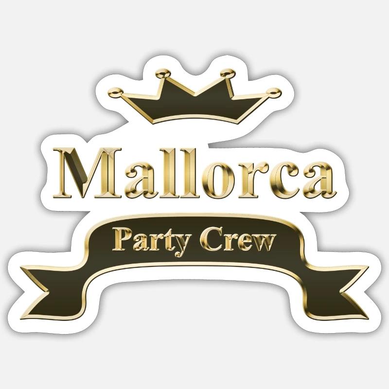 Majorque Sticker taille S (10 x 10 cm)