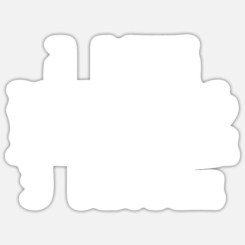 Sticker taille S (10 x 10 cm) - 