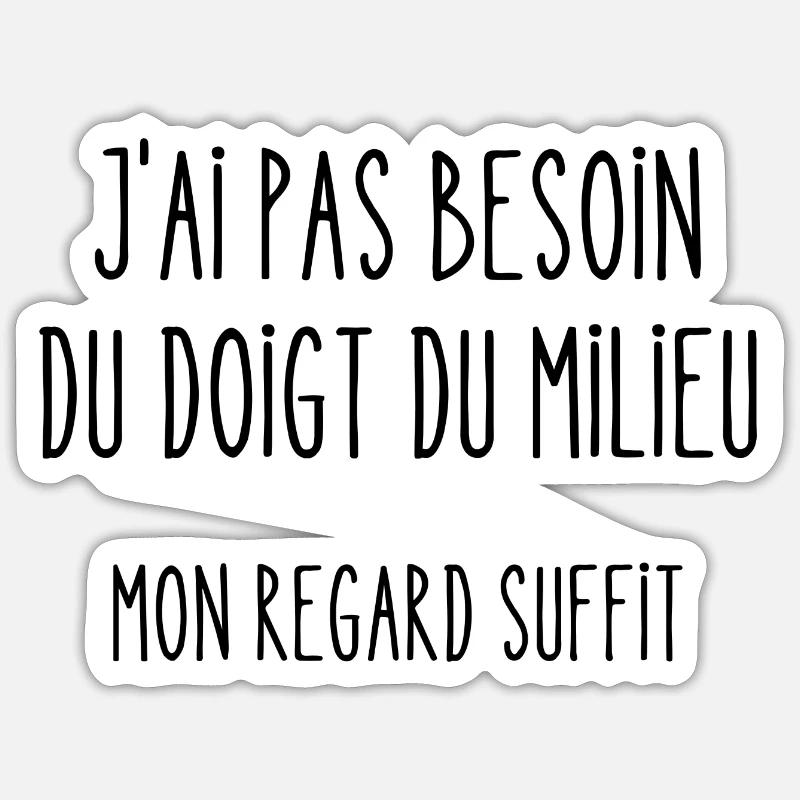 Sticker taille S (10 x 10 cm) - 