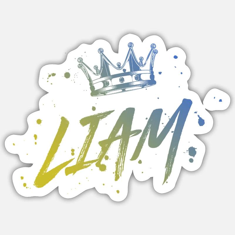 Liam Sticker size S (10 x 10 cm)