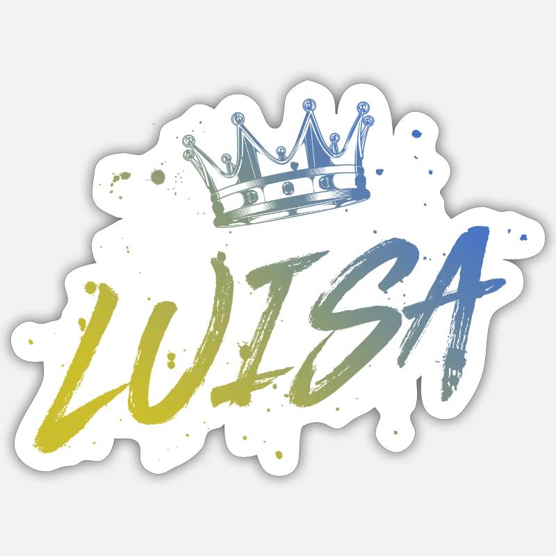 Luisa Sticker taille S (10 x 10 cm)