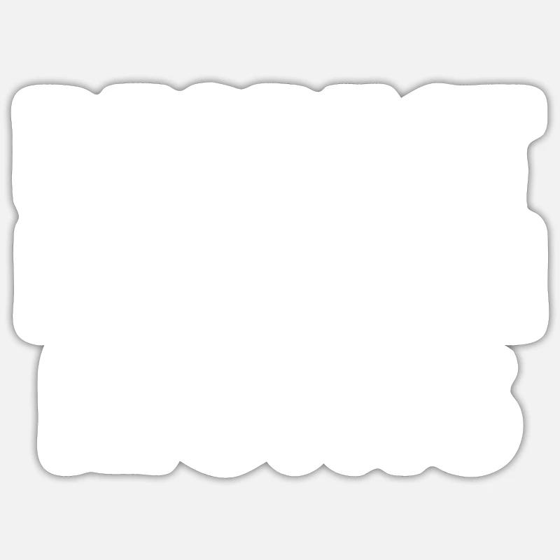 Respect human rights - Sticker taille S (10 x 10 cm) - blanc mat