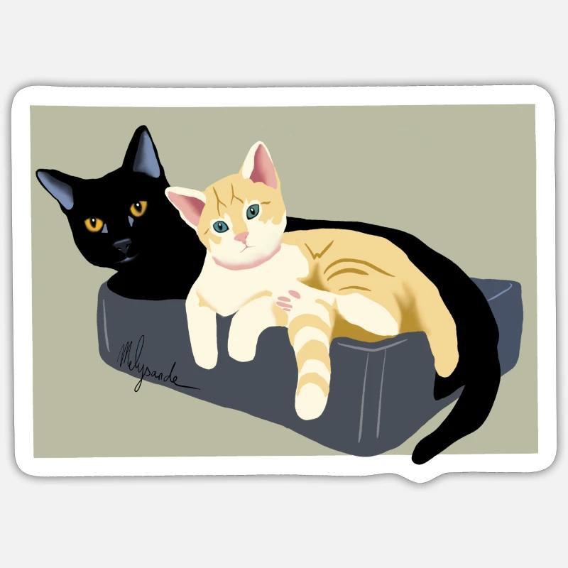 Sticker taille S (10 x 10 cm) - 