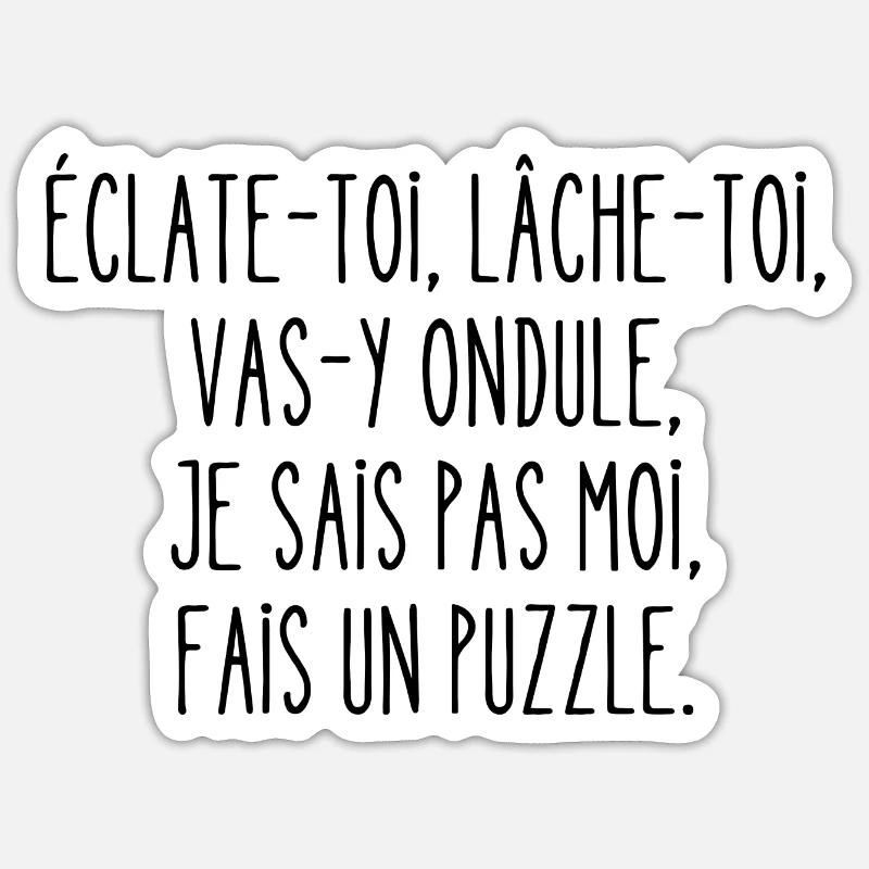 Sticker taille S (10 x 10 cm) - 