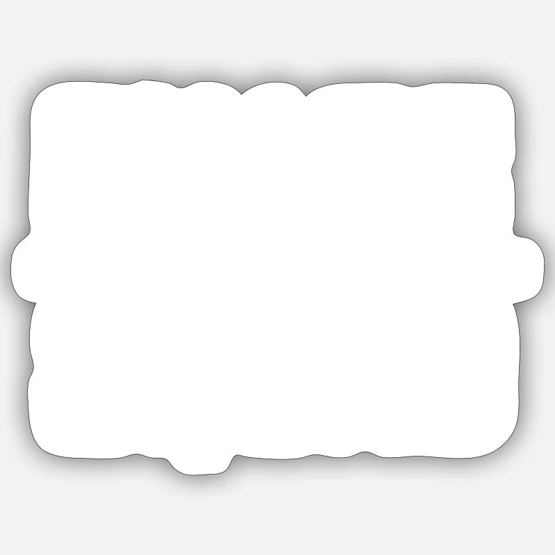chaos - Sticker size S (10 x 10 cm) - white matte