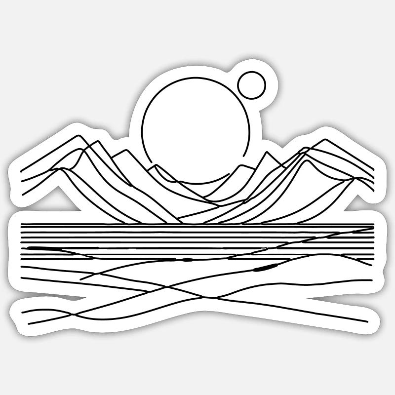 Sticker Größe S (10 x 10 cm) - 