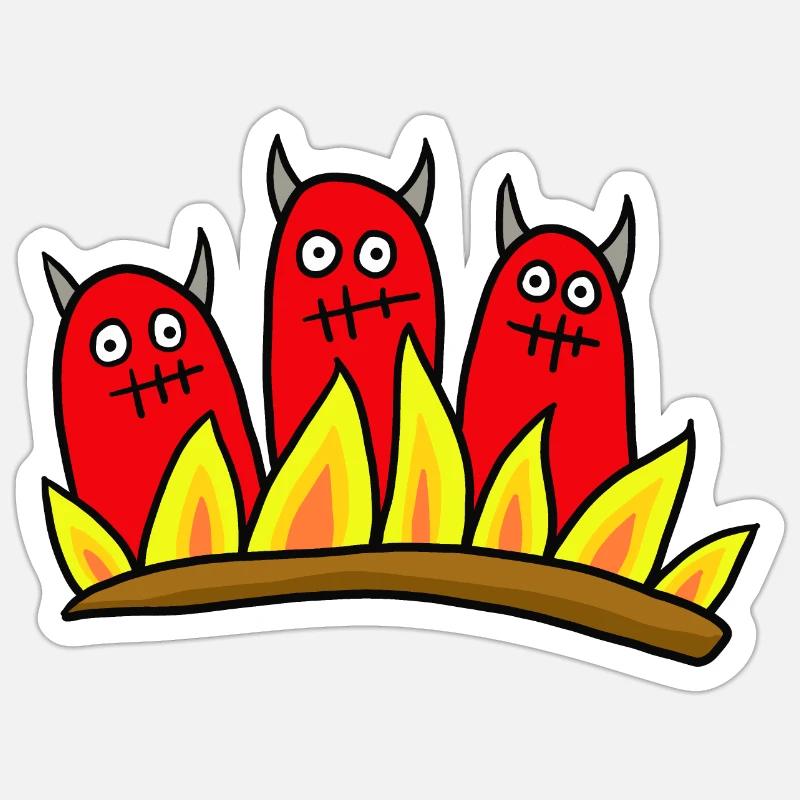 Sticker Größe S (10 x 10 cm) - 