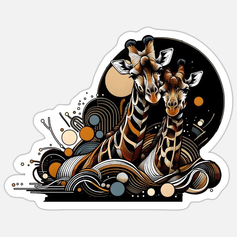 Sticker Größe S (10 x 10 cm) - 