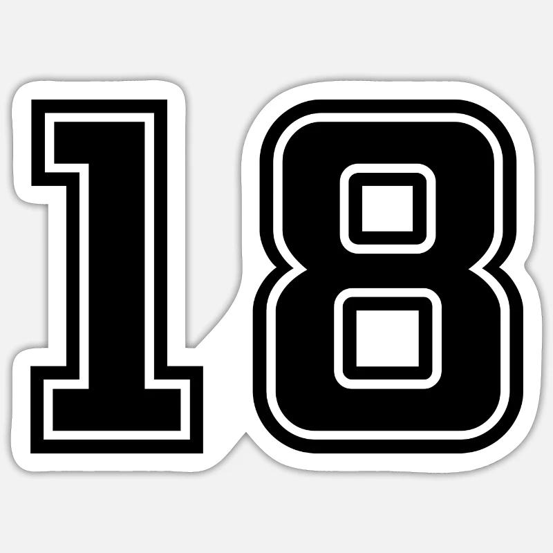 Sticker Größe S (10 x 10 cm) - 