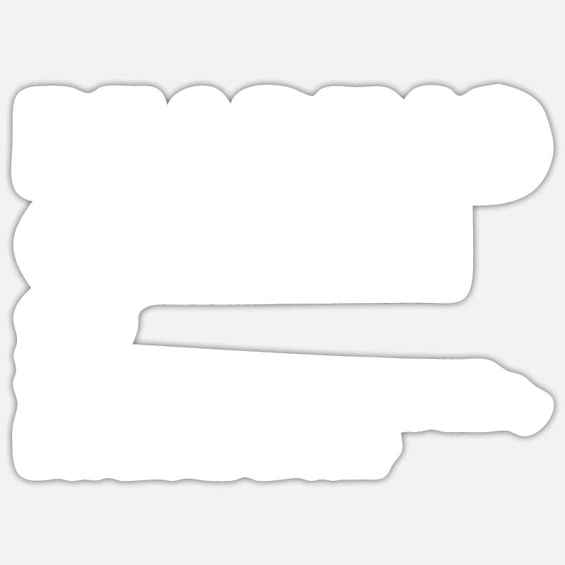 Sticker taille S (10 x 10 cm) -
