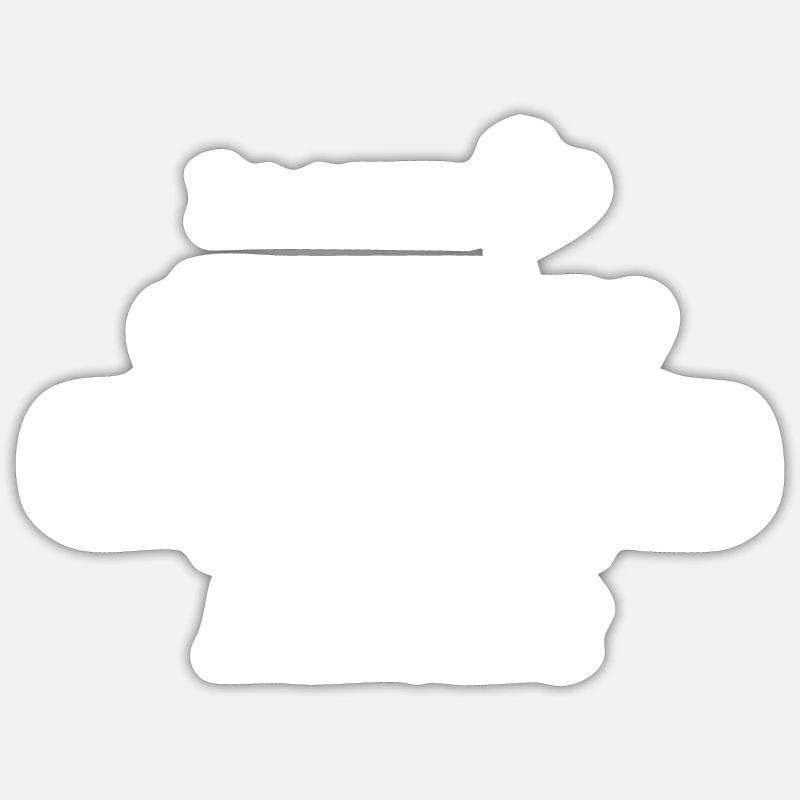 Das Herz eines Vaters wächst Sticker Größe S (10 x 10 cm)