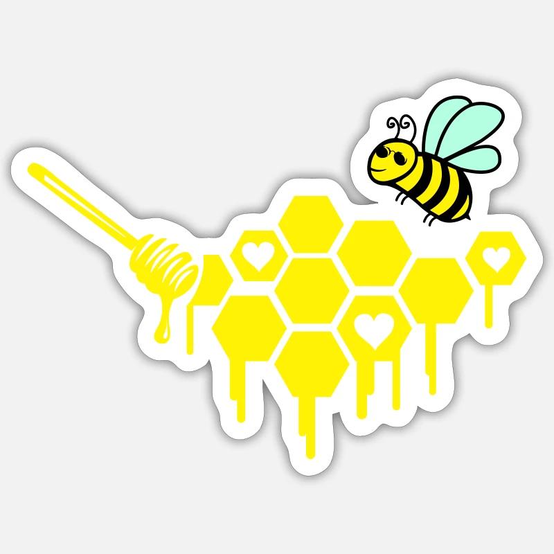 imker Sticker Größe S (10 x 10 cm)