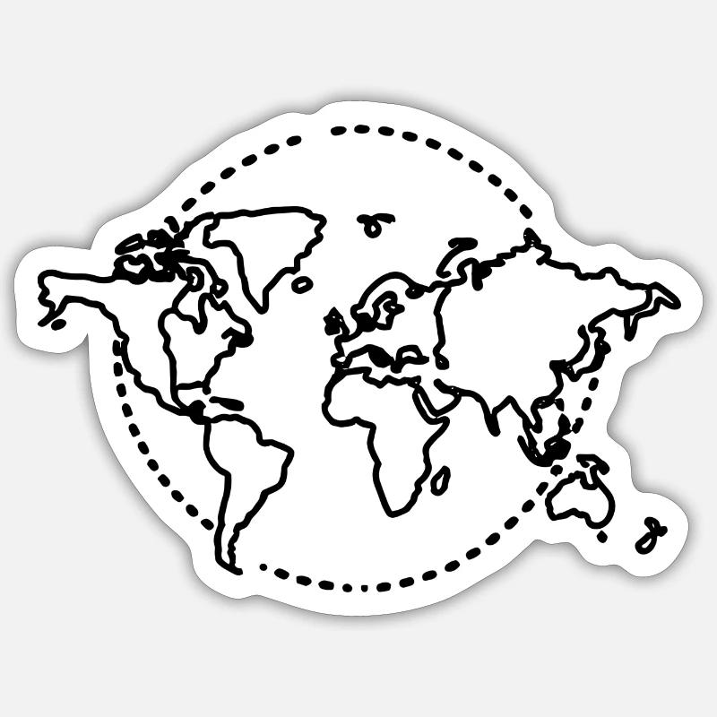 Sticker taille S (10 x 10 cm) - 