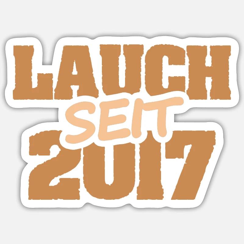 Poireaux 2017 - Sticker taille S (10 x 10 cm) - blanc mat