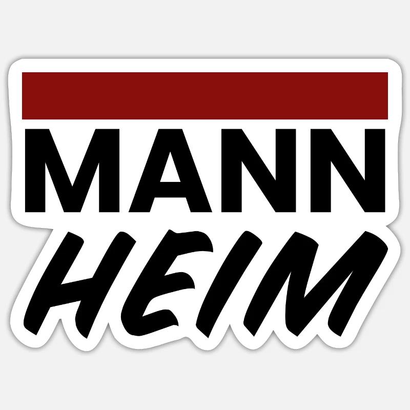 Mannheim Monnem Sticker Größe S (10 x 10 cm)