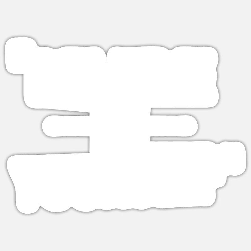 Sticker Größe S (10 x 10 cm) - 