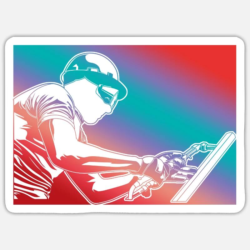 Sticker taille S (10 x 10 cm) - 