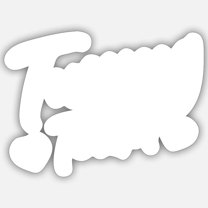 Sticker size S (10 x 10 cm) -