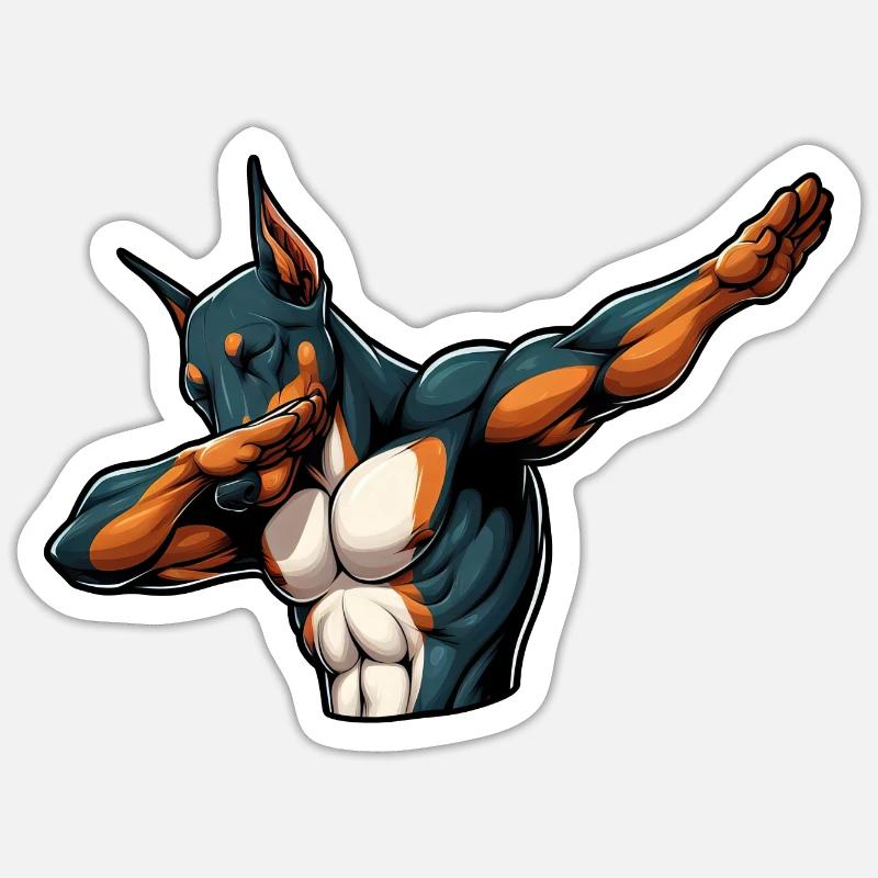 Sticker Größe S (10 x 10 cm) - 