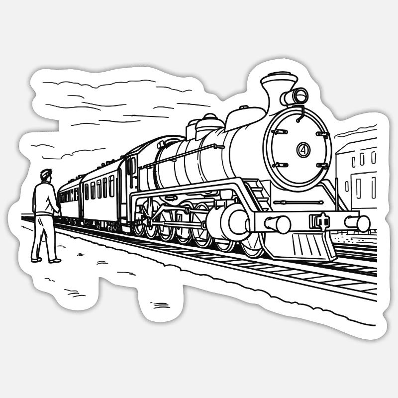 Sticker taille S (10 x 10 cm) - 