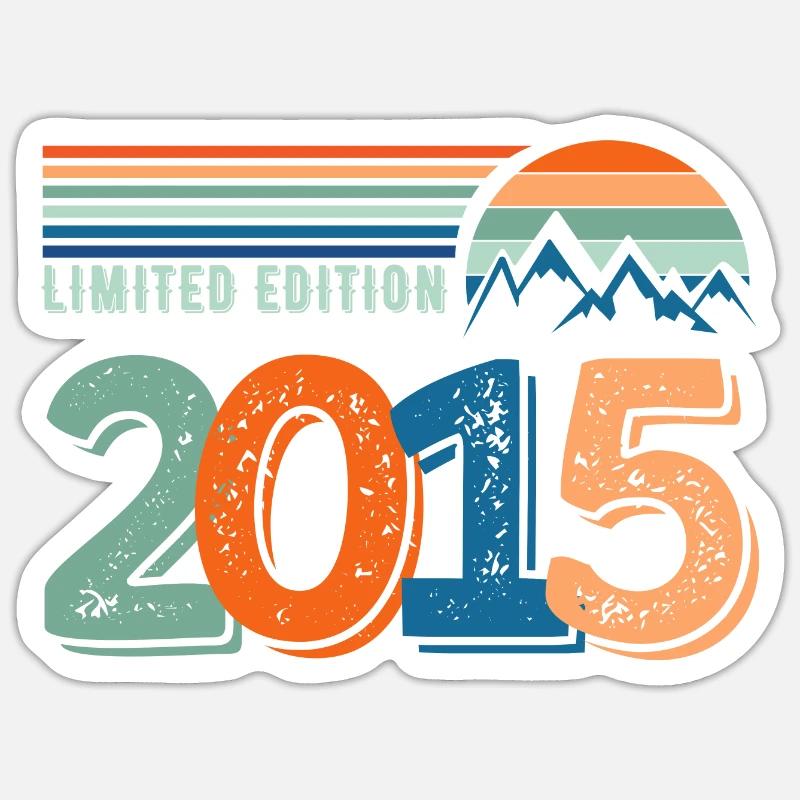 Limited edition 2015 - Sticker taille S (10 x 10 cm) - blanc mat