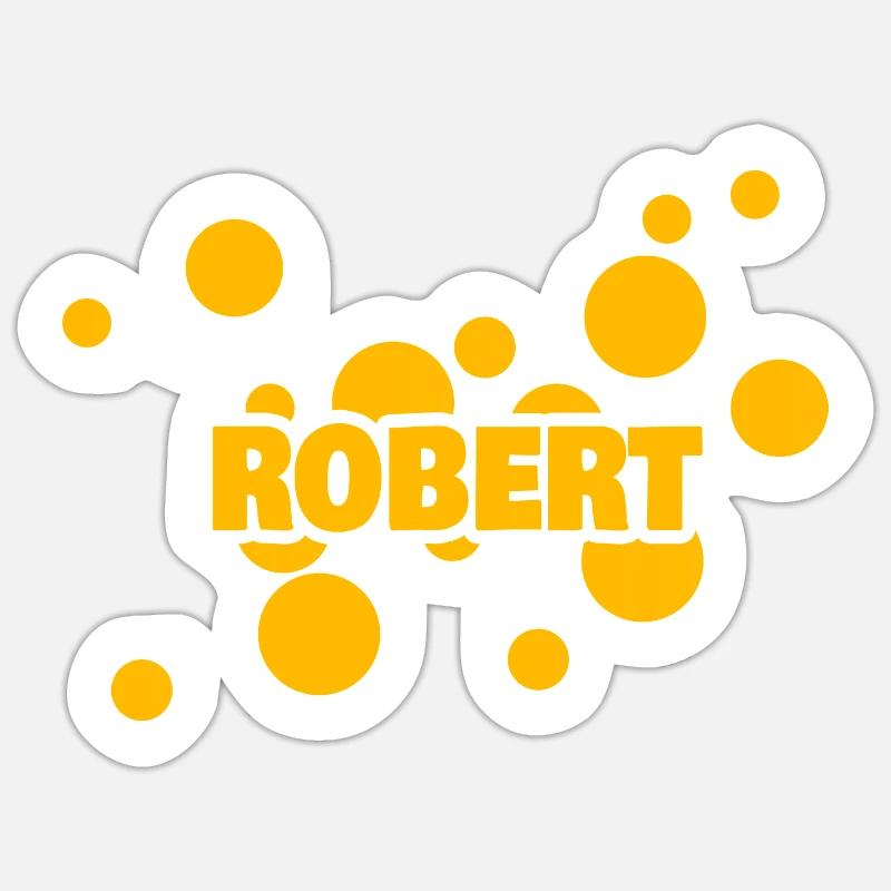 Robert as Robert Sticker size S (10 x 10 cm)