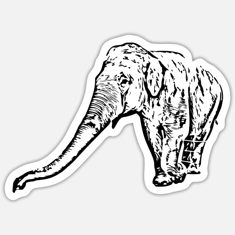 Sticker taille S (10 x 10 cm) - 
