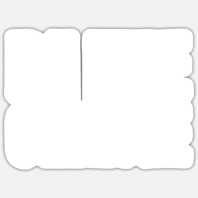 be the change - Sticker taille S (10 x 10 cm) - blanc mat