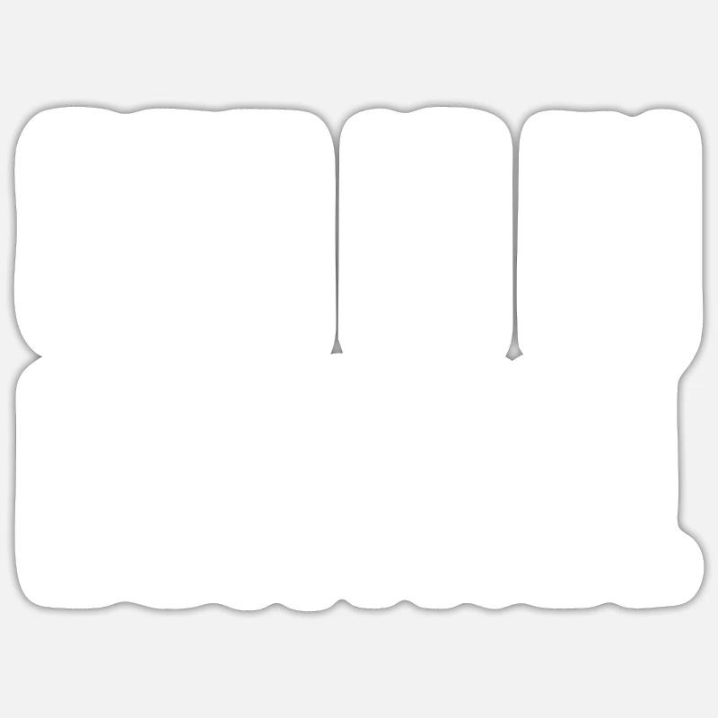 God Is In Control - Sticker size S (10 x 10 cm) - white matte
