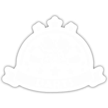 darts - Sticker size S (10 x 10 cm) - white matte - Front