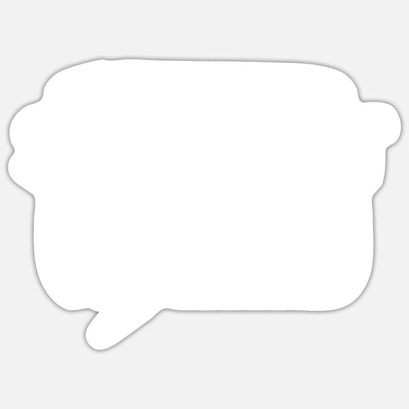 SUPPORT LOCAL BRIGHT - Sticker size S (10 x 10 cm) - white matte