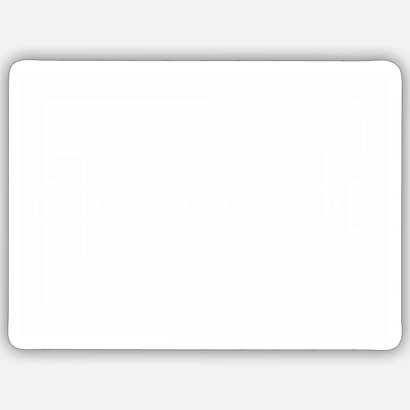 fussball feld Sticker Größe S (10 x 10 cm)