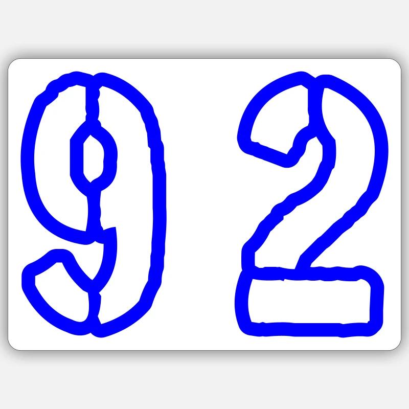 Sticker taille S (10 x 10 cm) - 