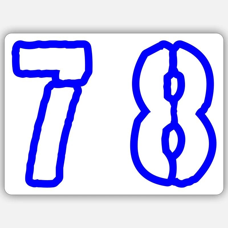 Sticker Größe S (10 x 10 cm) - 