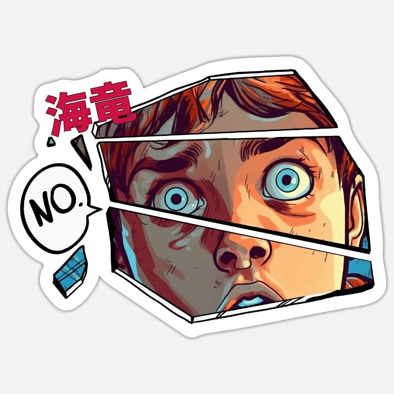 Sticker Größe S (10 x 10 cm) - 