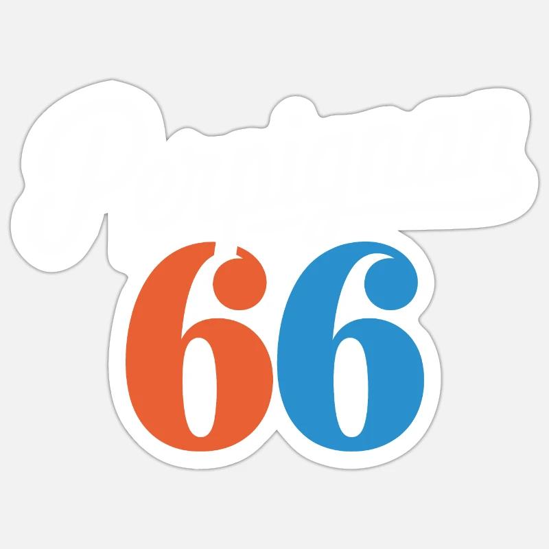 Perpignan 66 - Sticker taille S (10 x 10 cm) - blanc mat
