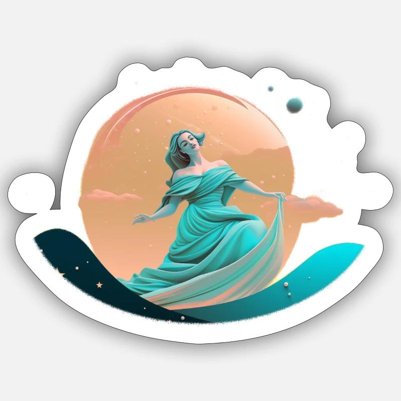 Sticker taille S (10 x 10 cm) - 