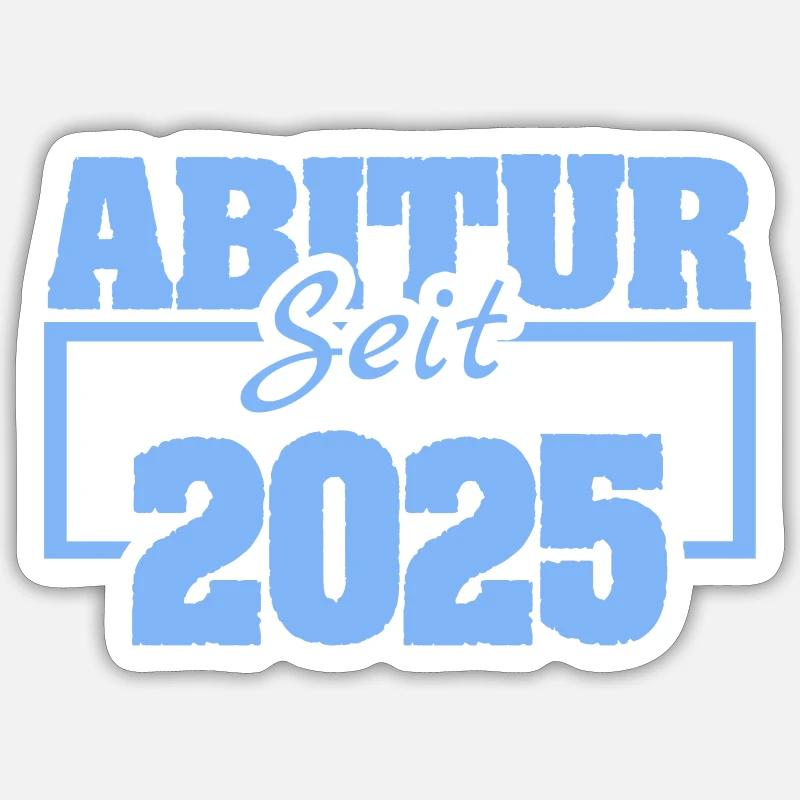 2025 - Sticker size S (10 x 10 cm) - white matte