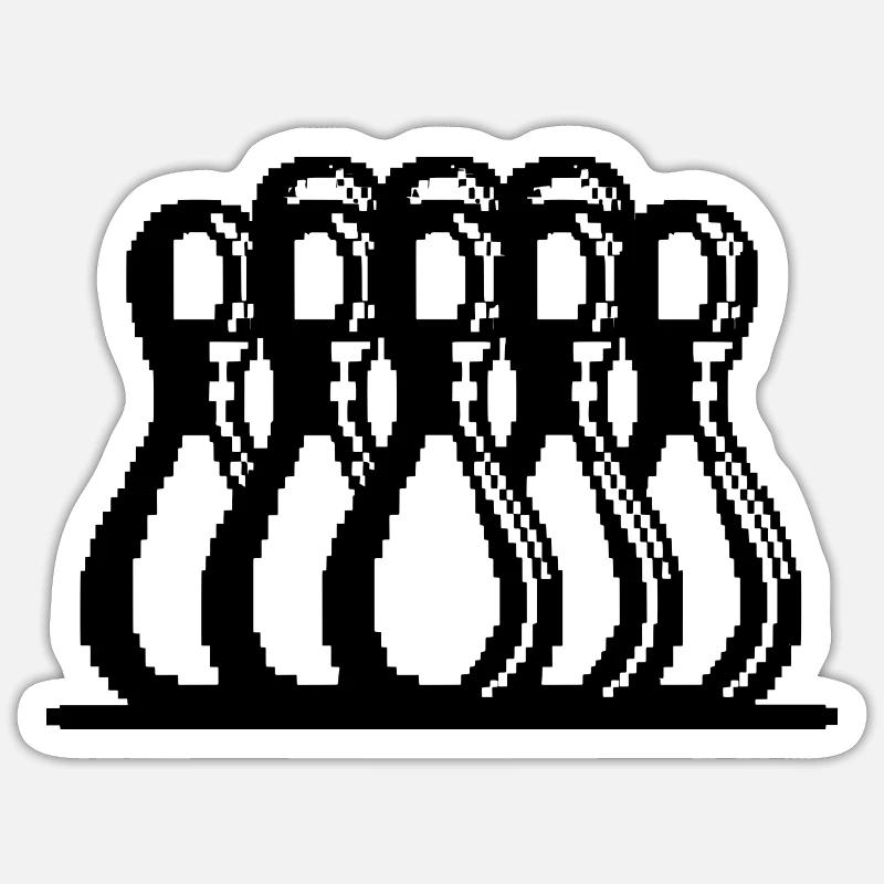 Sticker taille S (10 x 10 cm) - 