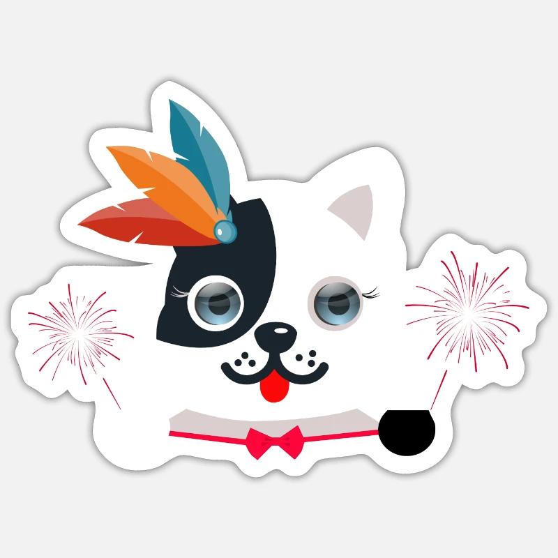 Sticker Größe S (10 x 10 cm) - 