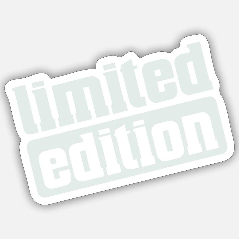 Édition limitée - Sticker taille S (10 x 10 cm) - blanc mat