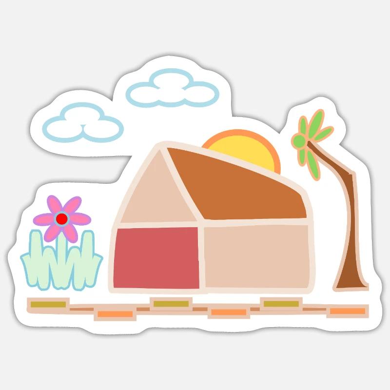 Sticker Größe S (10 x 10 cm) - 